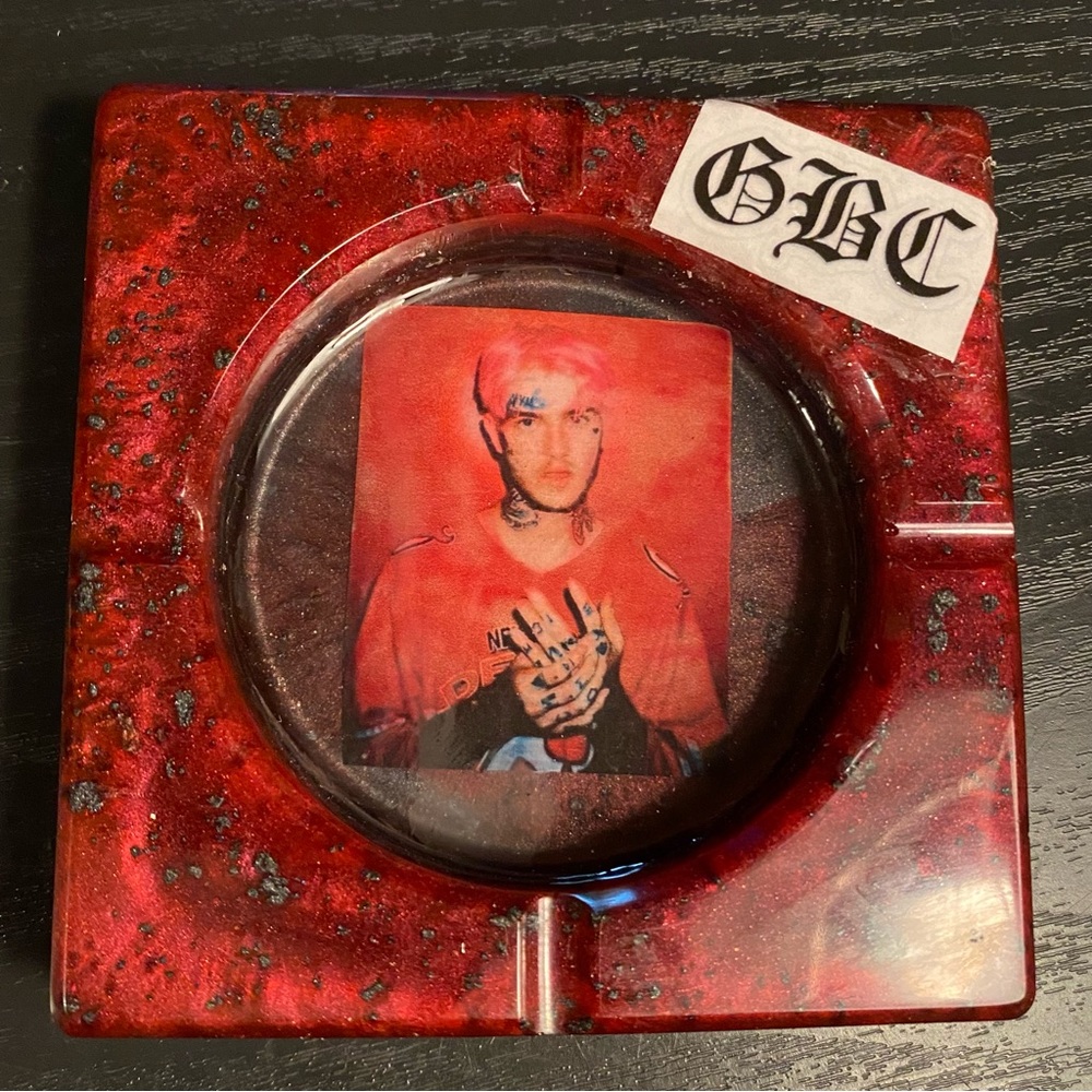 Handmade lil peep ashtray 🖤